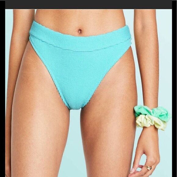 Stoney Clover Lane X Target Puckered Bandeau Bikini Bottom - Picture 1 of 7